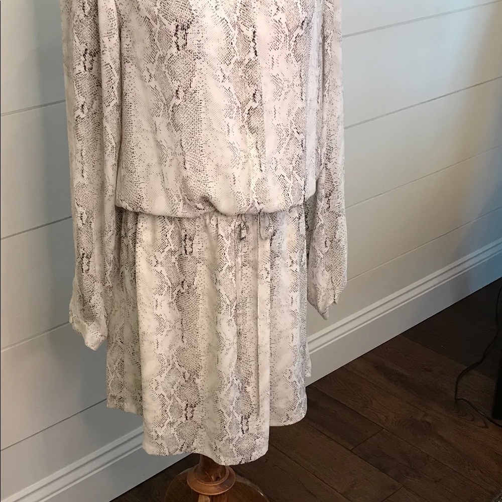 Snake skin print Dress